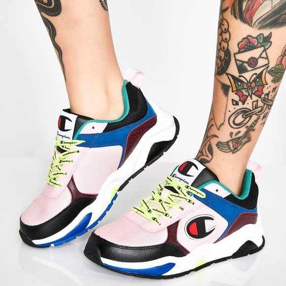 93 eighteen block sneaker champion